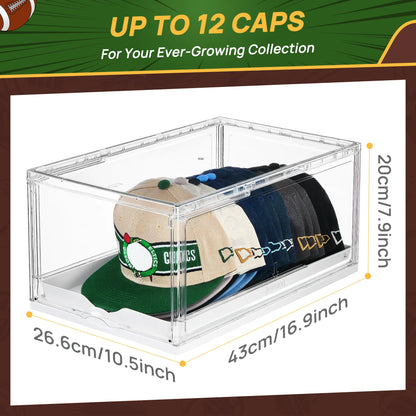 2-4 Pack Hat Organizer