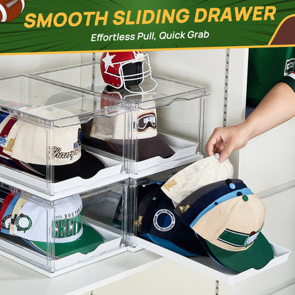 2-4 Pack Hat Organizer